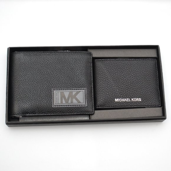 Michael Kors Men's Wallet 3 in 1 Box Set - Picture 1 of 7